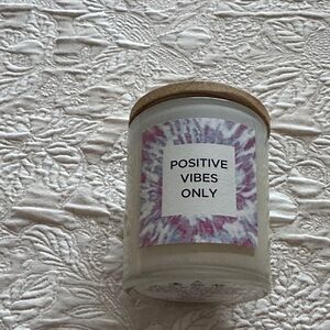 Positive Vibes Only Candle